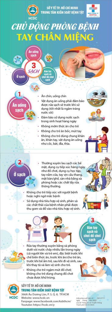 Phòng chống bệnh Tay chân miệng