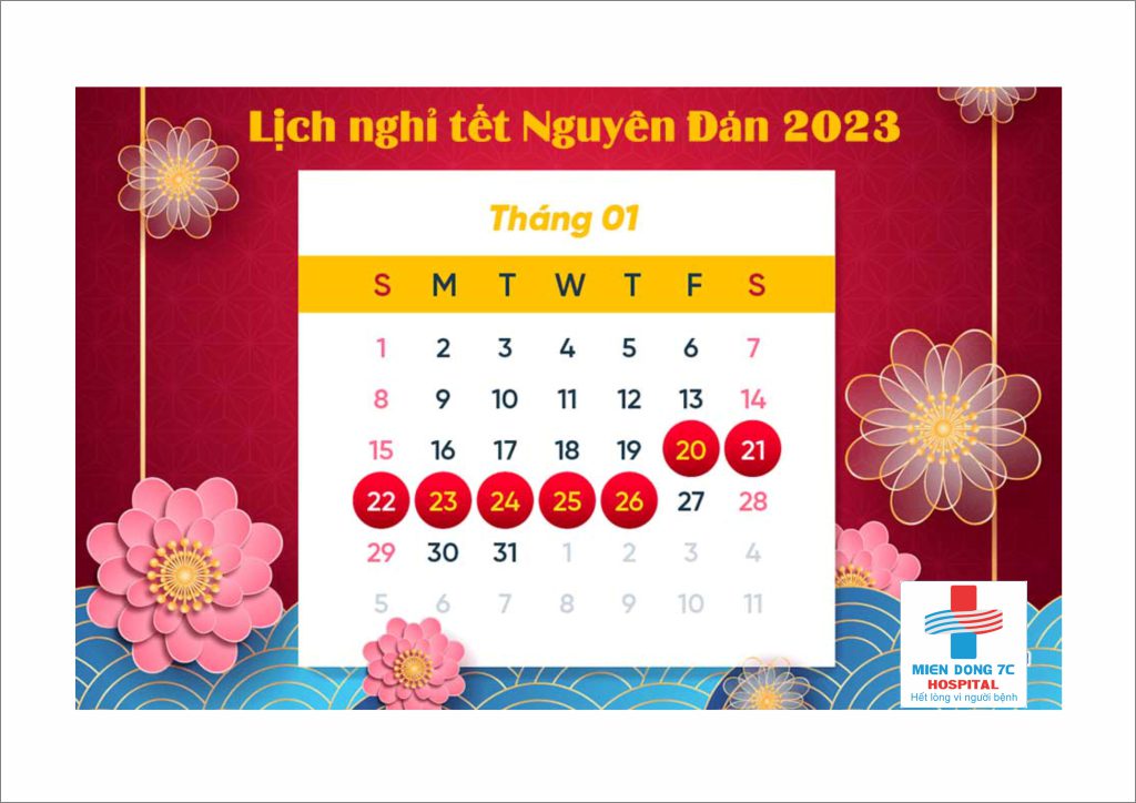 Lịch nghỉ Tết Nguyên đán Quý Mão 2023
